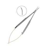 Ножницы хирургические изогнутые Castroviejo-Gomel TC, 140 мм