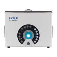 Eurosonic 4D - ультразвуковая мойка, цифровое управление, резервуар из нержавеющей стали, 3,5 л