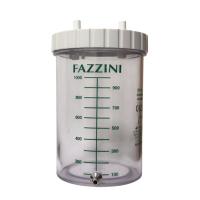 Емкость из полисульфона для отсасывателей Fazzini, со сливом 1 л
